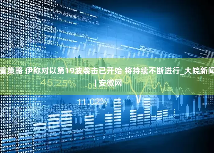 壹策略 伊称对以第19波袭击已开始 将持续不断进行_大皖新闻 | 安徽网